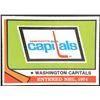 Image 1 : 1974-75 O-PEE-CHEE WASHINGTON CAPITALS