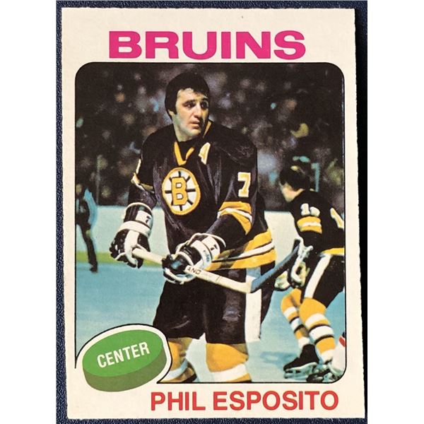 1975-76 O-PEE-CHEE PHIL ESPOSITO (HOF)