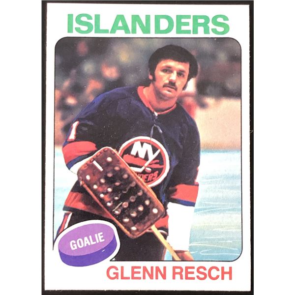 1975-76 TOPPS GLENN 'CHICO' RESCH ROOKIE CARD