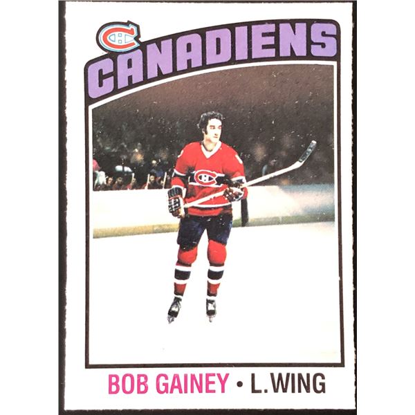 1976-77 O-PEE-CHEE BOB GAINEY (HOF)