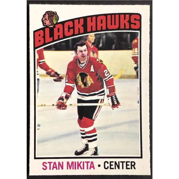1976-77 O-PEE-CHEE STAN MIKITA (HOF)