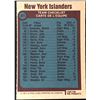 Image 2 : 1977-78 O-PEE-CHEE NEW YORK ISLANDERS
