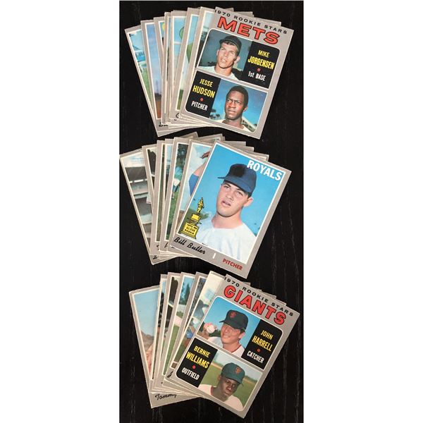 1970 O-PEE-CHEE BASEBALL COLLECTION - 25 CARDS