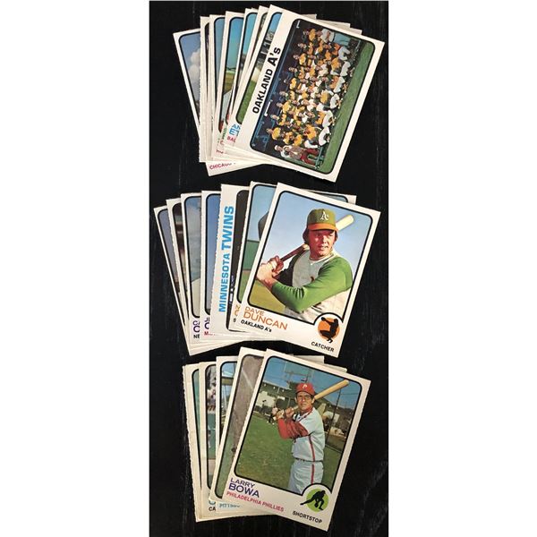 1973 O-PEE-CHEE BASEBALL COLLECTION - 25 CARDS