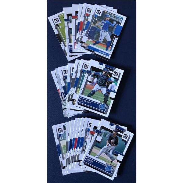 2022 DONRUSS BASEBALL COLLECTION - 25 CARDS