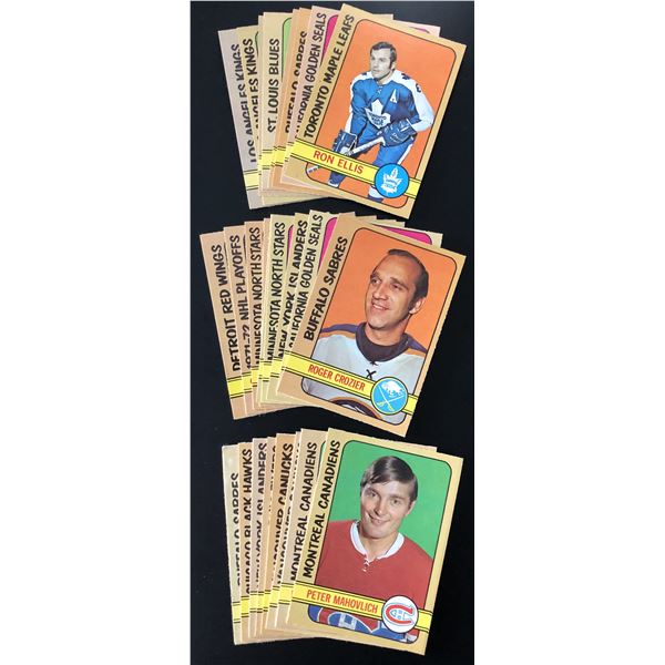 1972-73 O-PEE-CHEE HOCKEYCOLLECTION - 25 CARDS