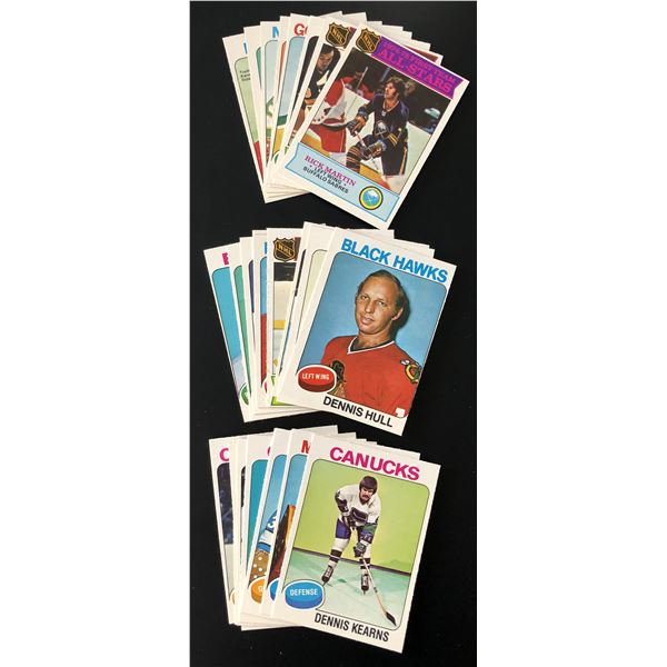 1975-76 O-PEE-CHEE HOCKEY COLLECTION - 25 CARDS