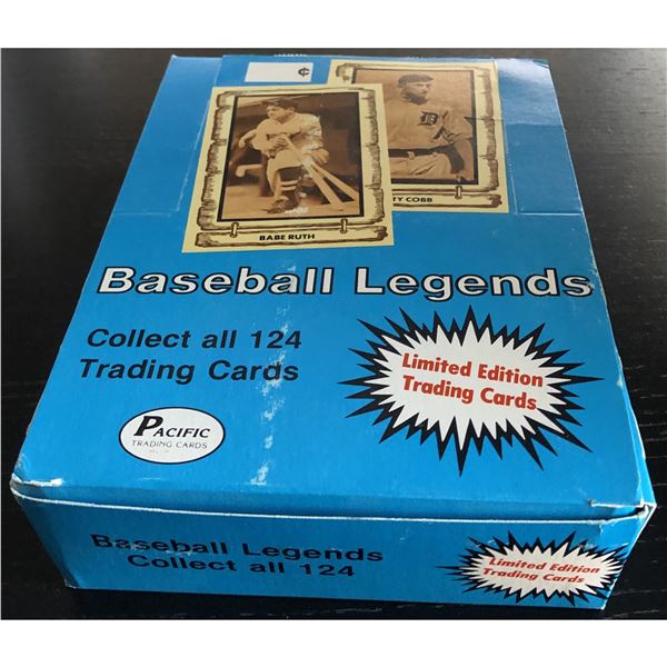 1989 PACIFIC BASEBALL LEGENDS WAX BOX  (36-ct)