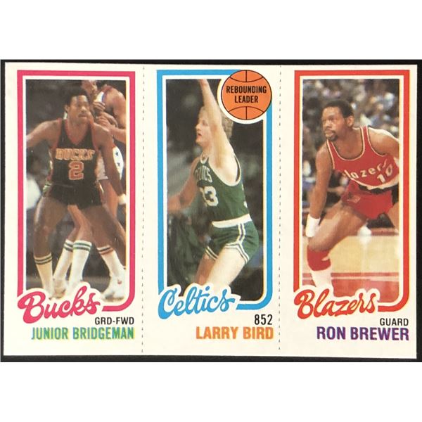 1980-81 TOPPS LARRY BIRD (HOF) ROOKIE CARD