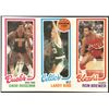 Image 1 : 1980-81 TOPPS LARRY BIRD (HOF) ROOKIE CARD