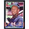 Image 1 : 1985 LEAF KIRBY PUCKETT (HOF) ROOKIE CARD