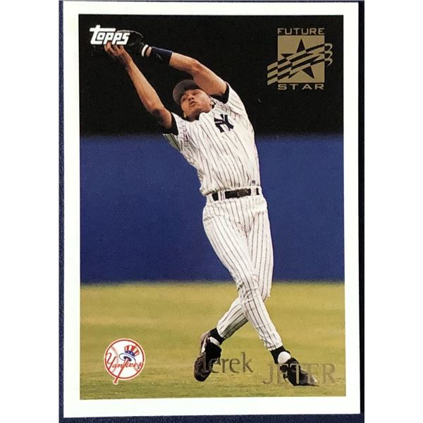 1996 TOPPS DEREK JETER (HOF) ROOKIE CARD