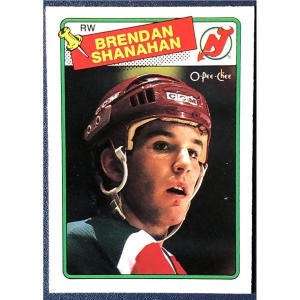 1988-89 TOPPS BRENDAN SHANAHAN (HOF) ROOKIE CARD