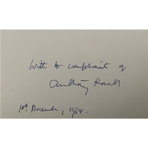 Anthony Powell Signature