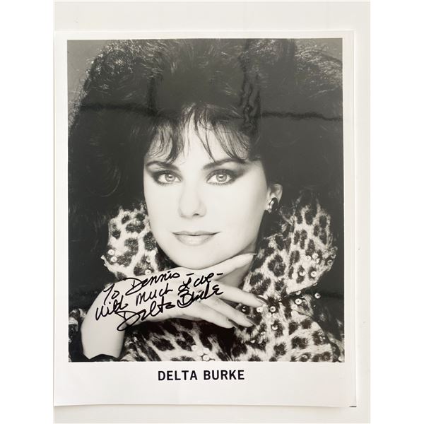 Designing Women Delta Burke signed photo