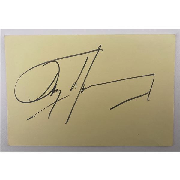 Gunslinger Actor Tony Young original signature