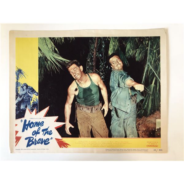 Home of the Brave original 1949 vintage lobby card