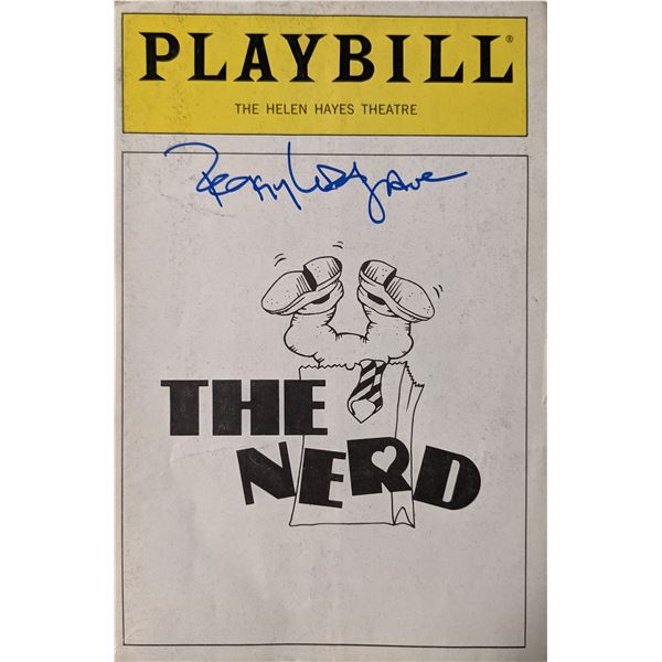 Peggy Cosgrave Signed Playbill Cover
