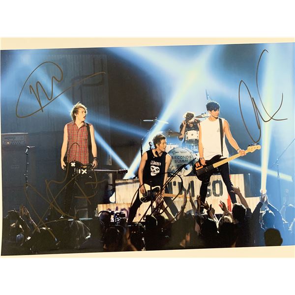 5 Seconds of Summer Signed Photo