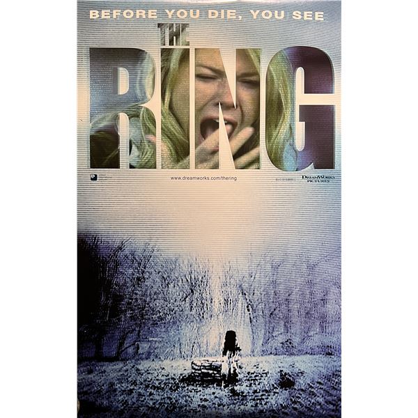 The Ring 2002 original movie poster