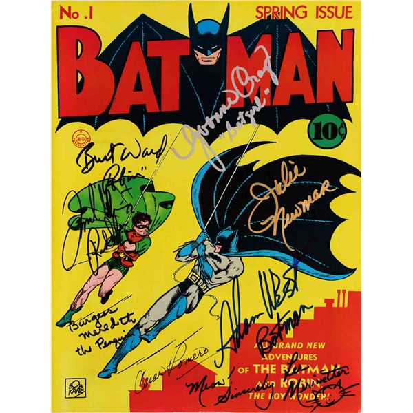 Batman signed Comic Book Spring Issue No.1