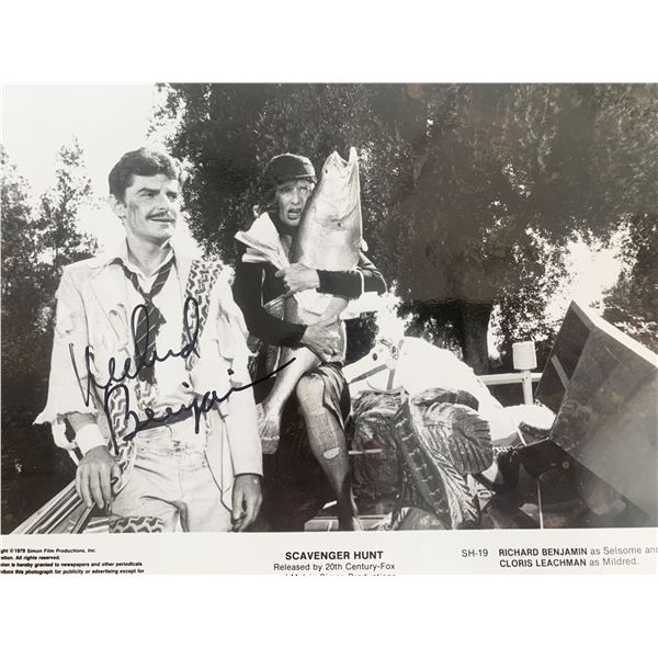 Scavenger Hunt Richard Benjamin Signed Movie Photo