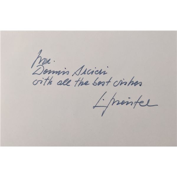 WWII Ludwig Meister Signed Photo