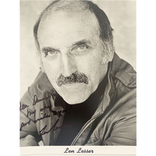 Seinfeld's Len Lesser signed photo