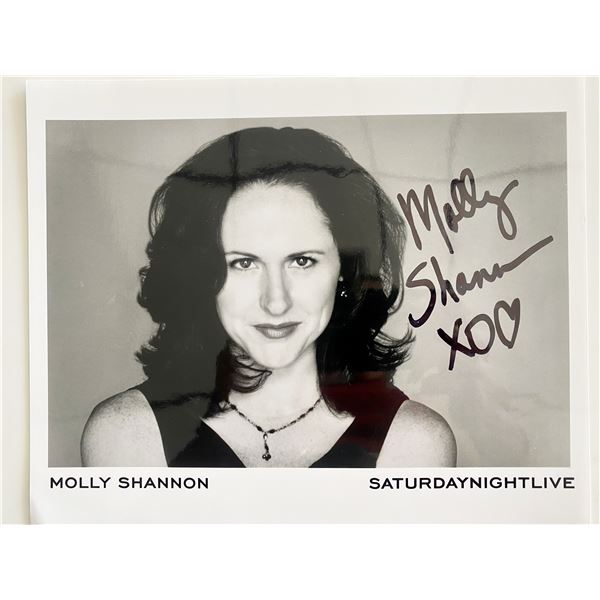 SNL Molly Shannon signed photo