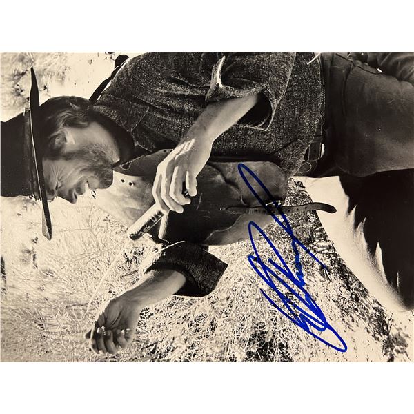 Fistful of Dollars Clint Eastwood signed photo