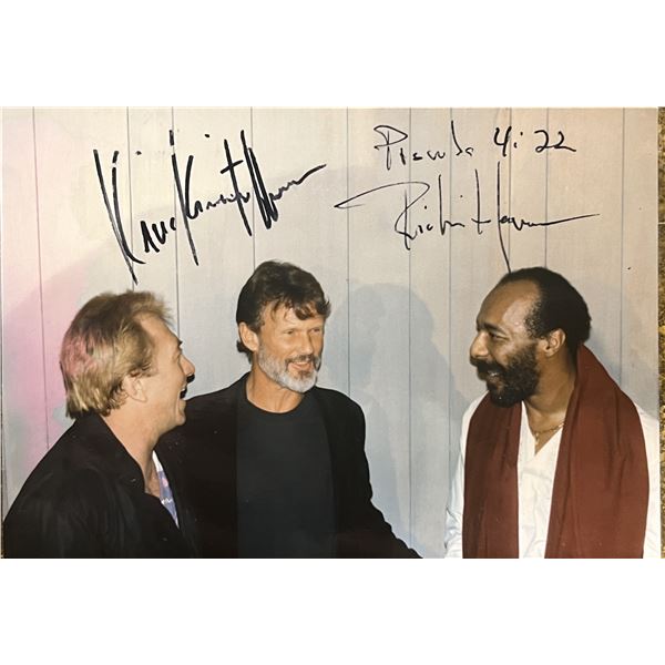 Kris Kristofferson signed photo.