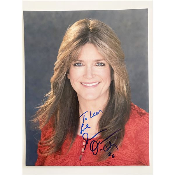 Brady Bunch actress Susan Olsen signed photo.