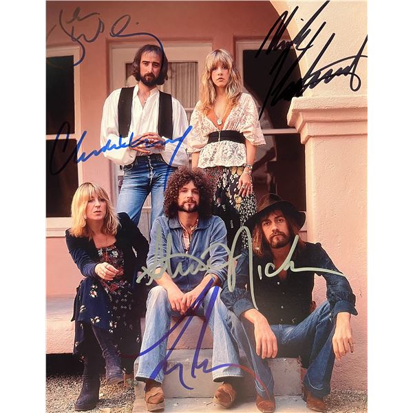 Fleetwood Mac band signed photo