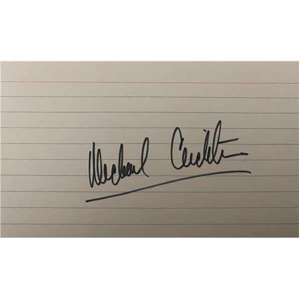 Michael Crichton Signature