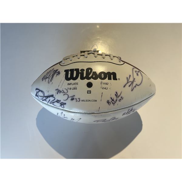 2004-2006 Chargers team signed football. GFA authenticated