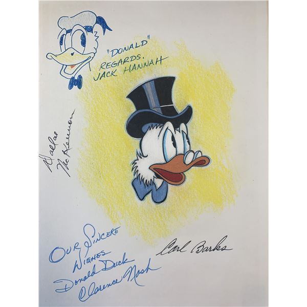 Scrooge McDuck hand drawn sketch
