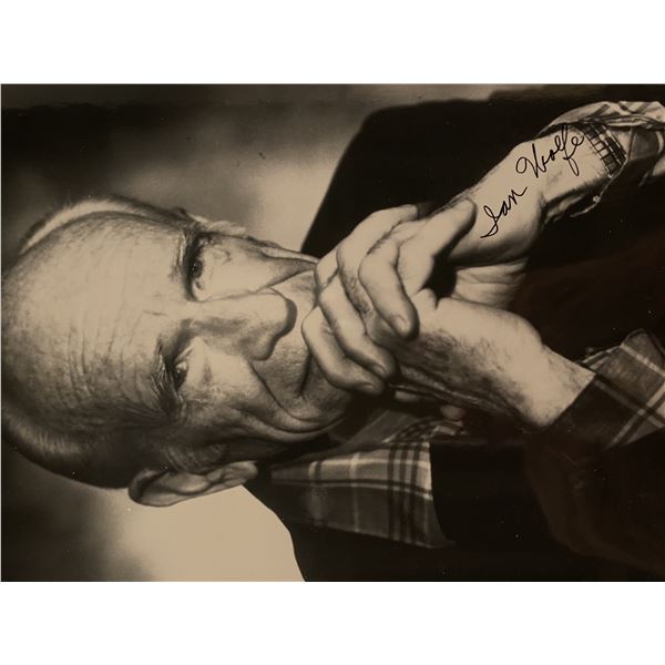 Ian Wolfe signed photo