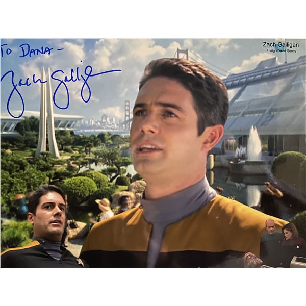 Star Trek: Voyager Zach Galligan signed photo