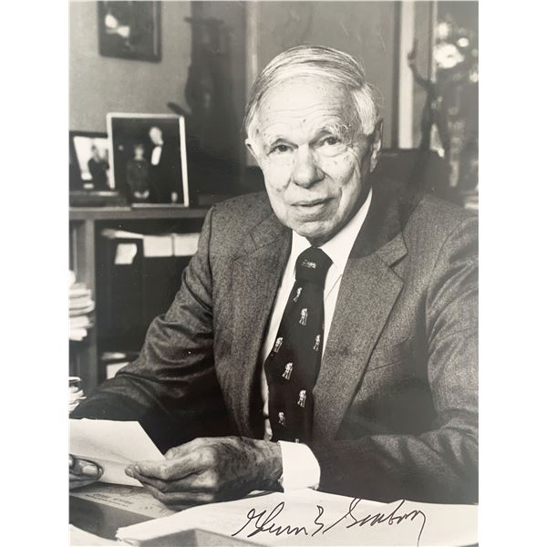 Glenn Seaborg Signed Photo