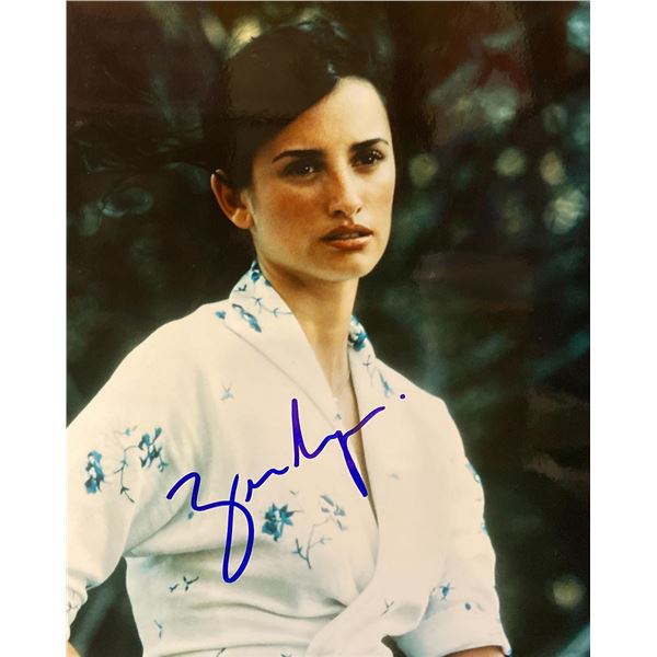 Penélope Cruz Signed Photo
