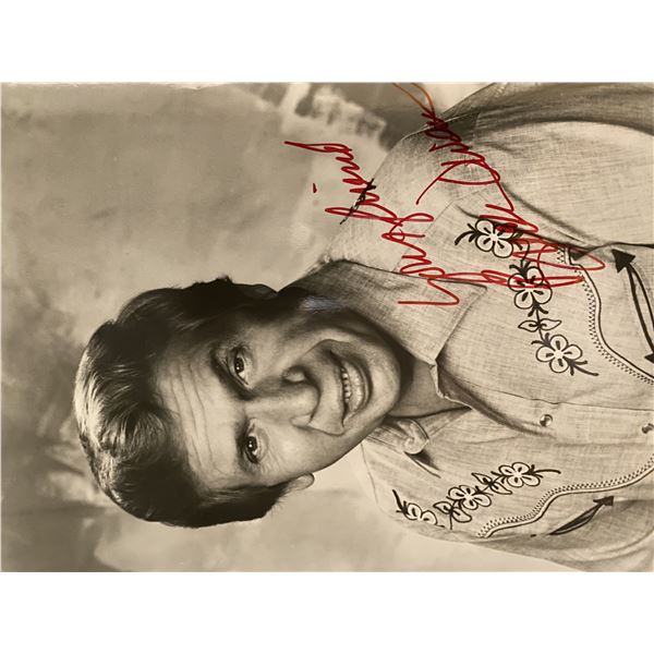 Musician Buck Owens signed photo