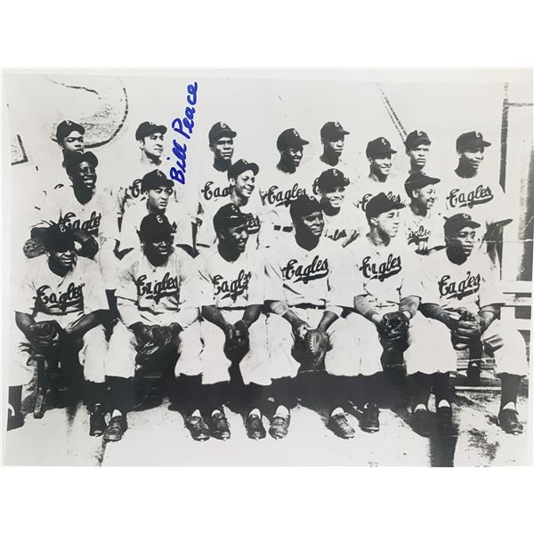 Newark Eagles Bill Peace Signed Photo