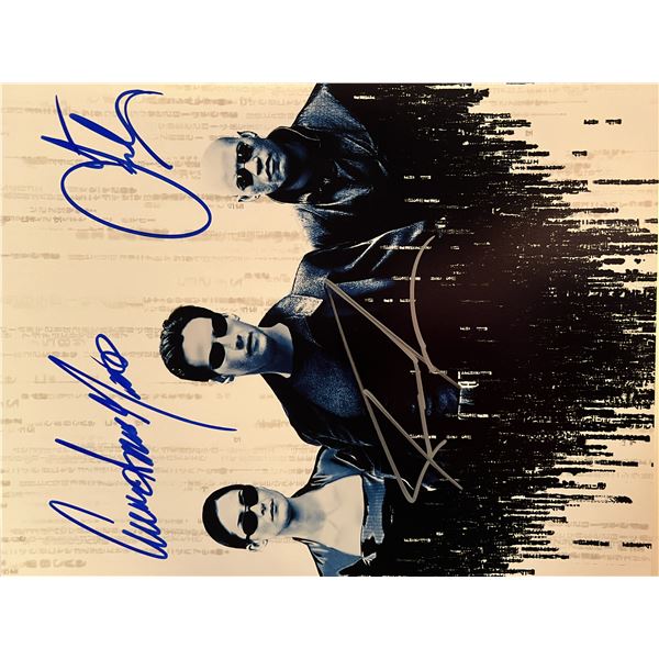 The Matrix cast signed photo