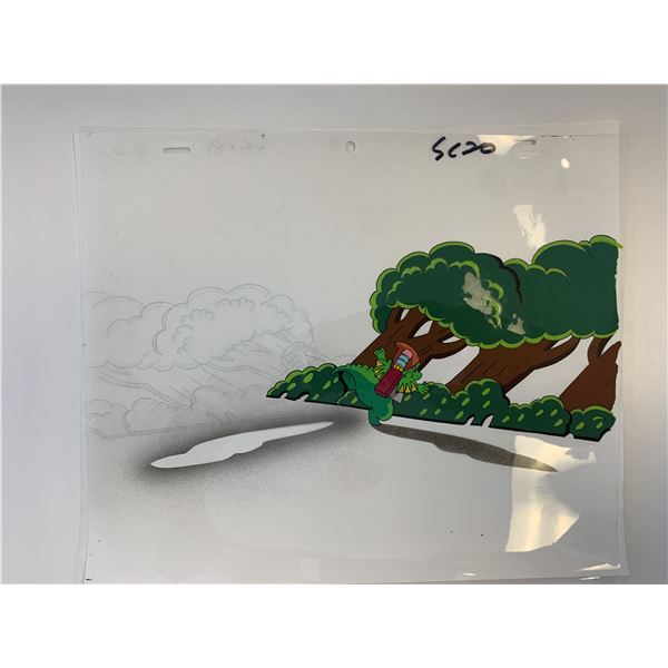 Pocket Dragon Adventures original artwork for cartoon