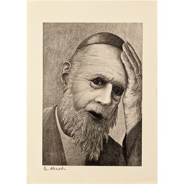 G. Hersh Signed Print