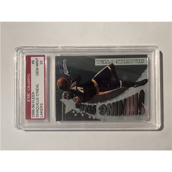 1998-99 Fleer Shaquille O'Neal basketball card