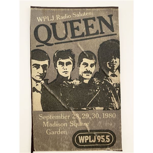 Queen 1980 Madison Square Garden Concert Ticket