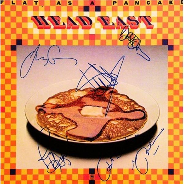 Head East signed Flat As A Pancake album