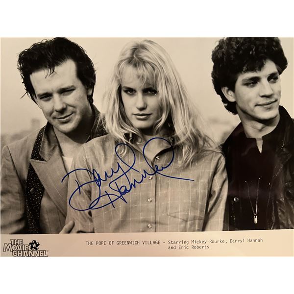 Daryl Hannah signed movie photo