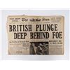 Image 1 : The Sun 1944 Vintage Newspaper